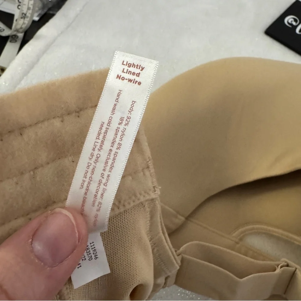 CACIQUE Lane Bryant Set of 2 Comfort Bliss Lightly Lined No-Wire Bras - Picture 12 of 12